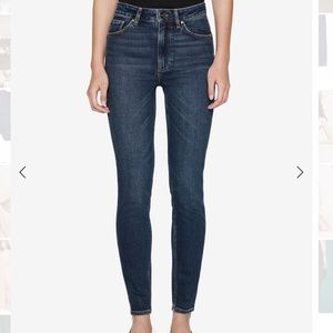 Anine Bing Women’s Jagger Mid-Rise Skinny Jean